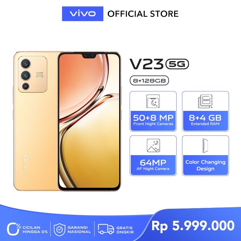 Vivo V23 5G New Garansi Resmi