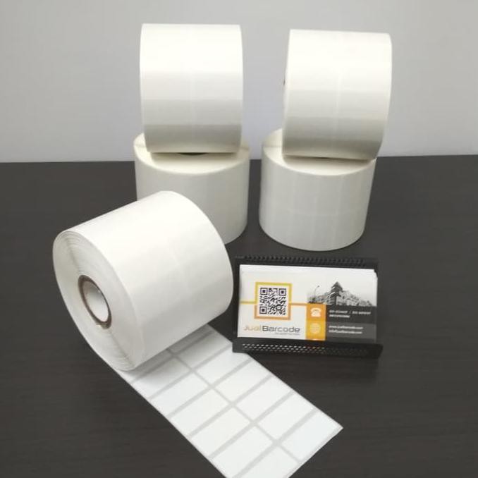 

Kualitas Terbaik] Kertas Sticker Label Printer Barcode 33 X 15 Mm - 2 Line - Semicoated