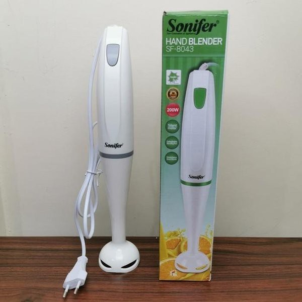 SONIFER SF-8043 HAND BLENDER Tangan Penghalus Makanan Flexible SF8043 Alat Peras Jeruk 8043