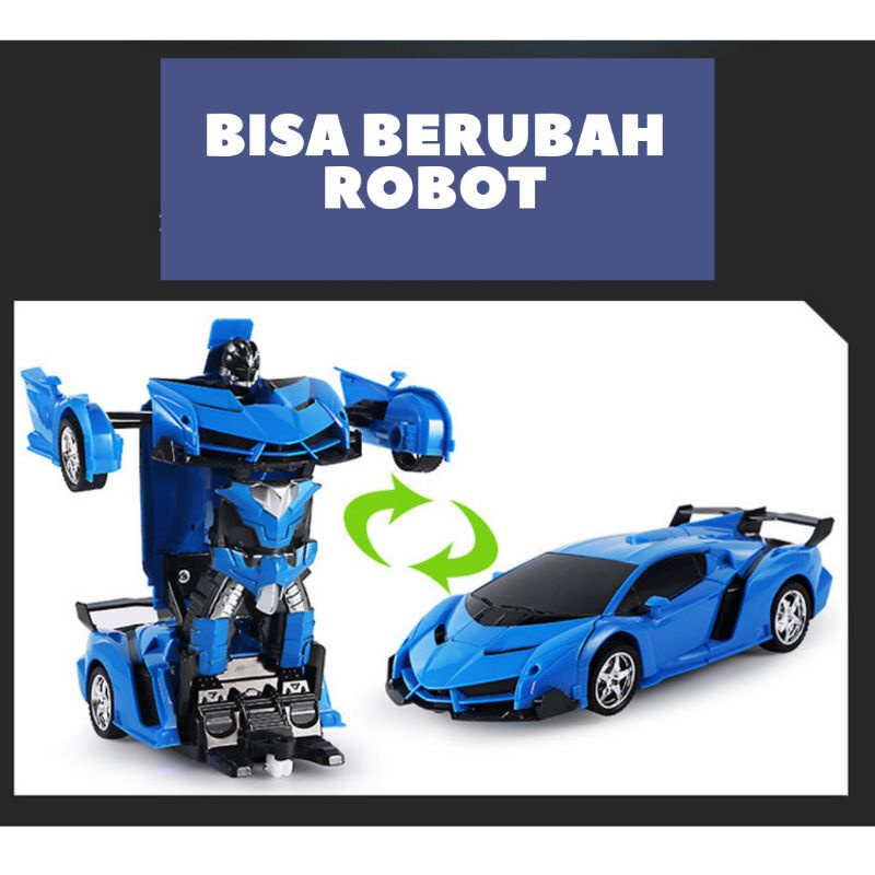 Mobil Remote Control Sedan Transformer