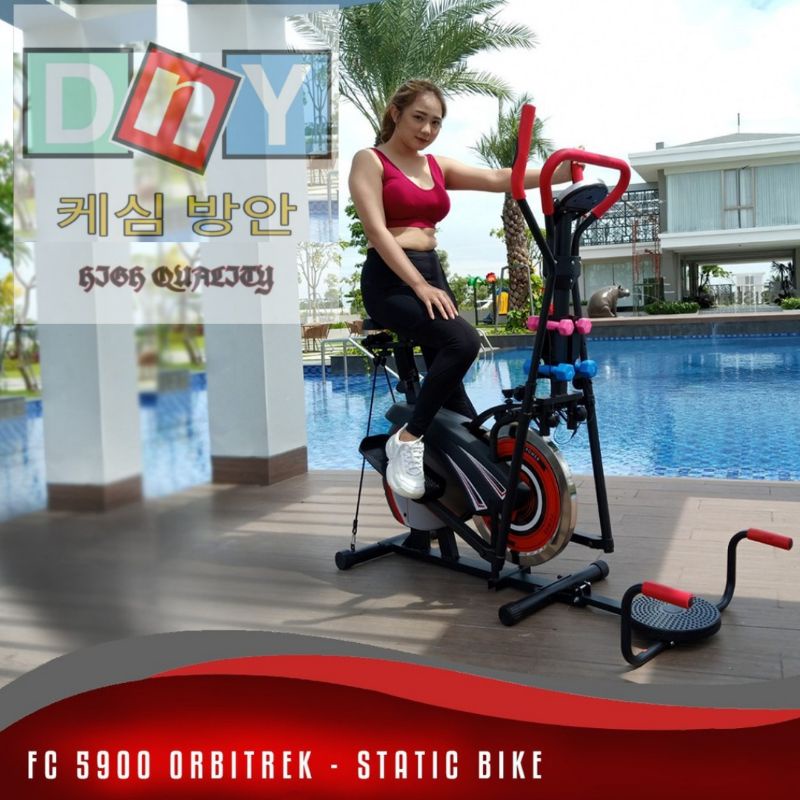FC 4900N Orbitrak alat olahraga sepeda statis