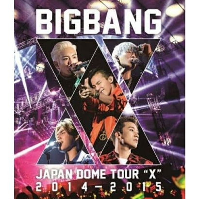 Bigbang Japan dome tour "X" 2014-2015