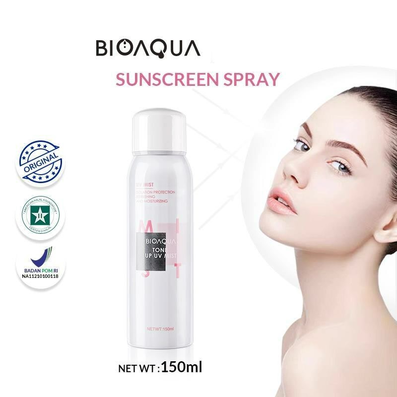 ★ BB ★  Bioaqua Tone Up UV Mist 150ml【BPOM】- BIO AQUA