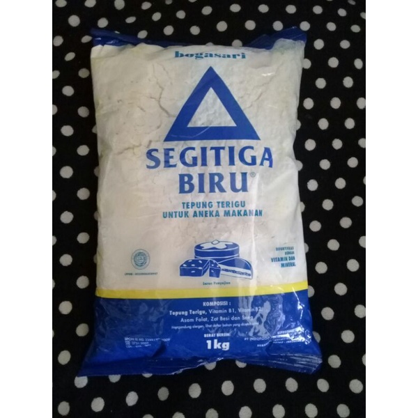 

segitiga biru 1kg.tulip
