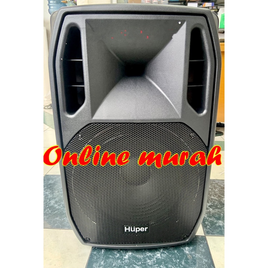 speaker aktif huper ak15a 15'' 1bh huper ak 15a original