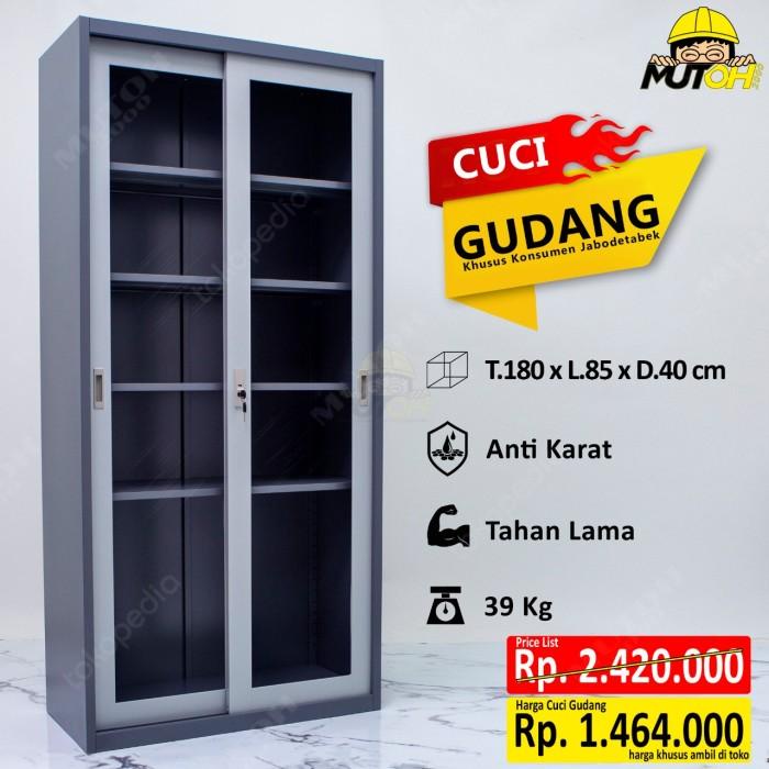

Filling Cabinet Lemari Arsip Lemari Besi Filling Cabinet - Pintu Kaca Sliding Geser