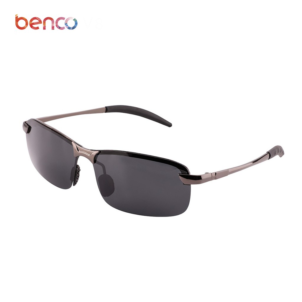 BENCO Locomotive Driving Polarized Kacamata Hitam Fashion Pria Wanita Frame Model Tren Simple