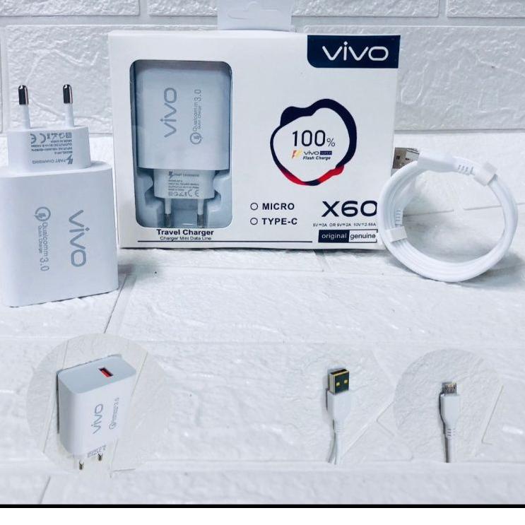 Super Laris Charger Vivo X60 X70 Ori USB Micro Casan Vivo X60 For Android ori