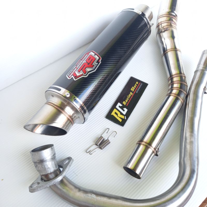 Knalpot Racing R9 Carbon R15 - Vixion - Byson - CBR150 K15 - CBR150 Faceklif - Cb150r - Gtr150