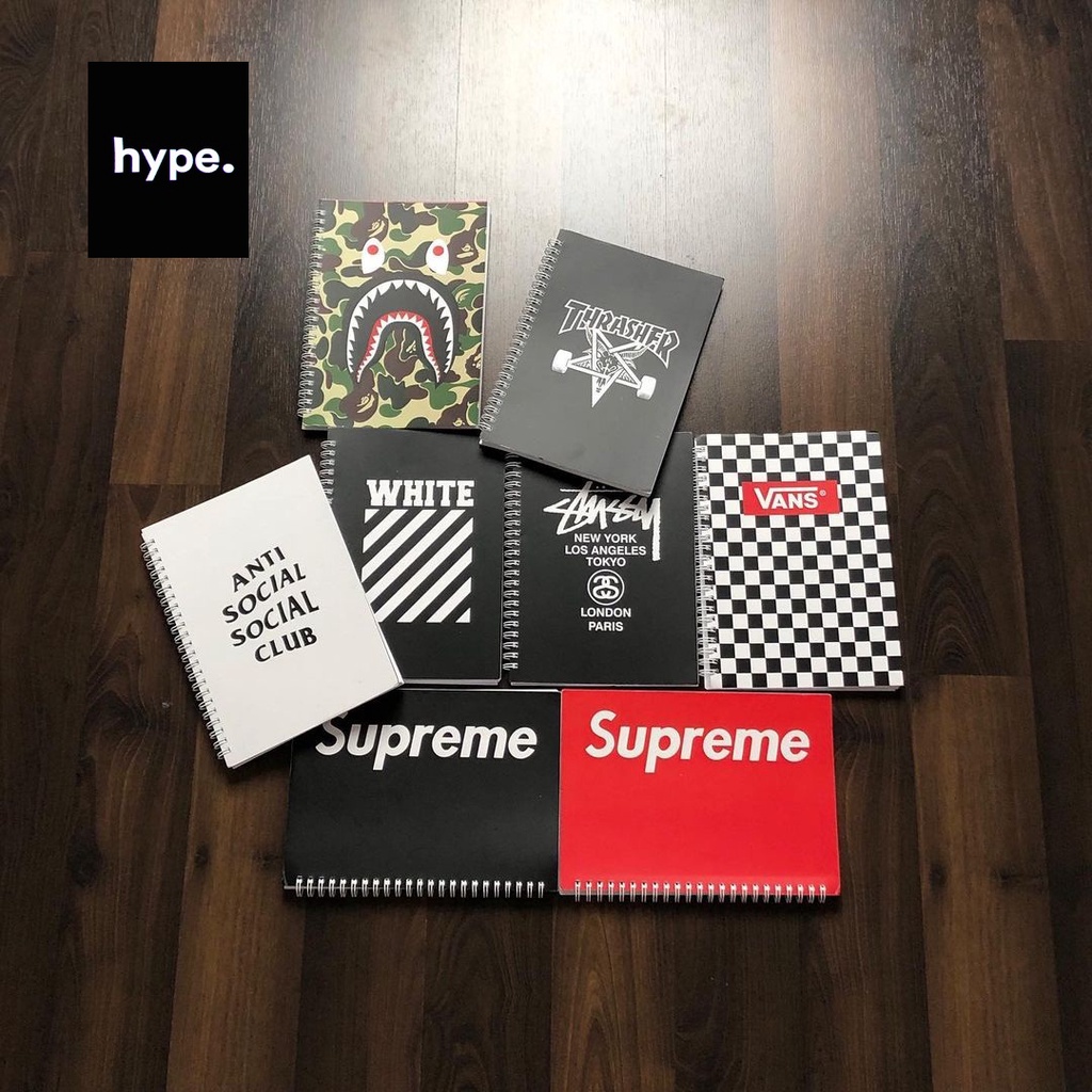 

Merchandise A5 Note Book Hype Hard Cover print None Line