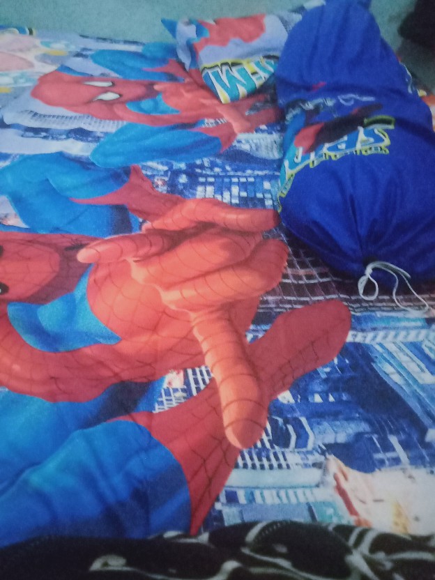 Sprei Homemade Blue Avenger Cartoon/ Transformer/ Spiderman City 2/the Amazing Spiderman