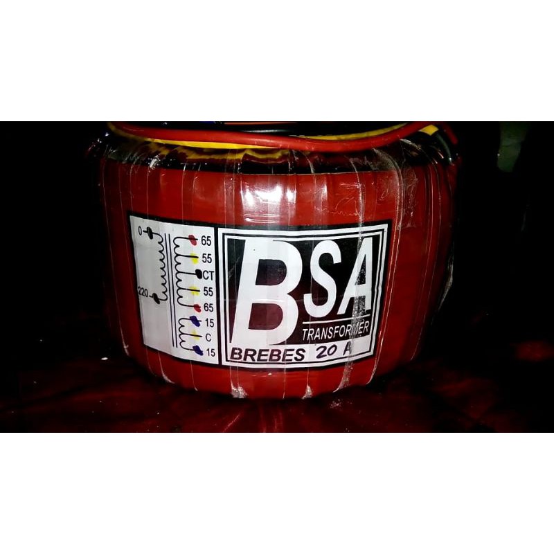 Trafo Teroid 20 Amper 65 Dan 55 Volt CT