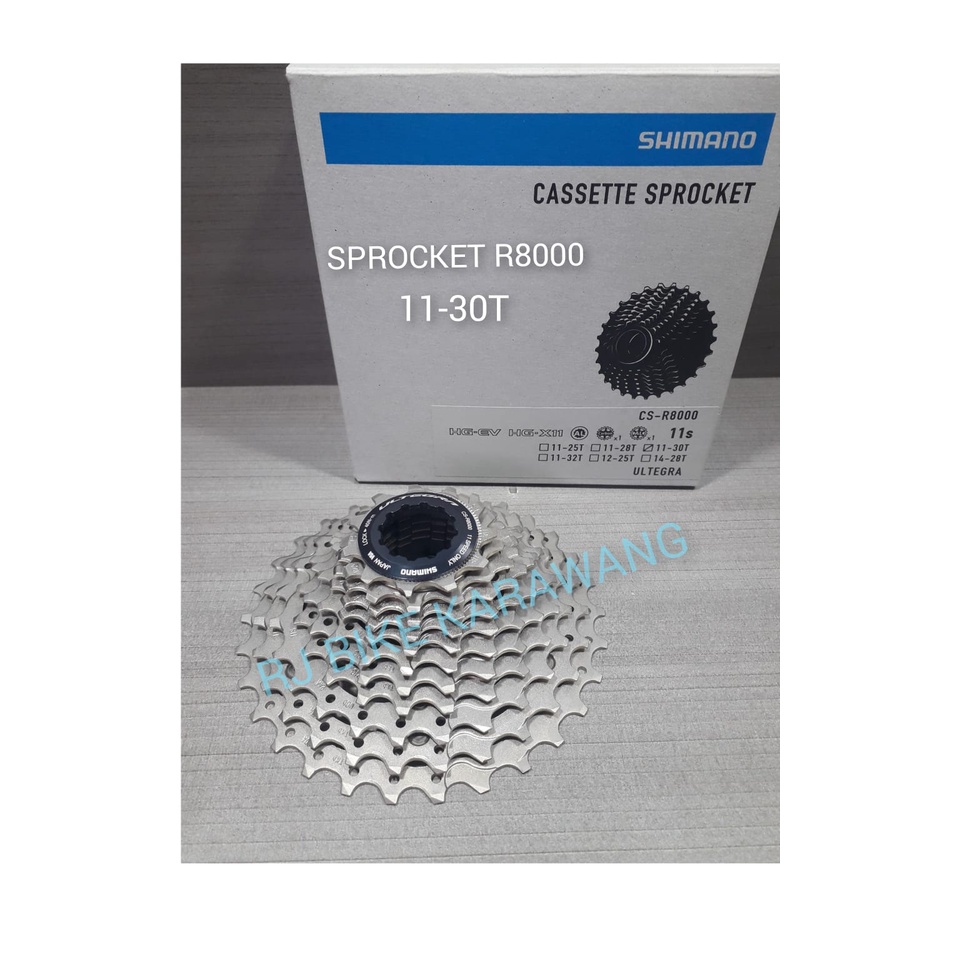 SPROCKET SHIMANO CS R8000 ULTEGRA 11SP 11-30 T