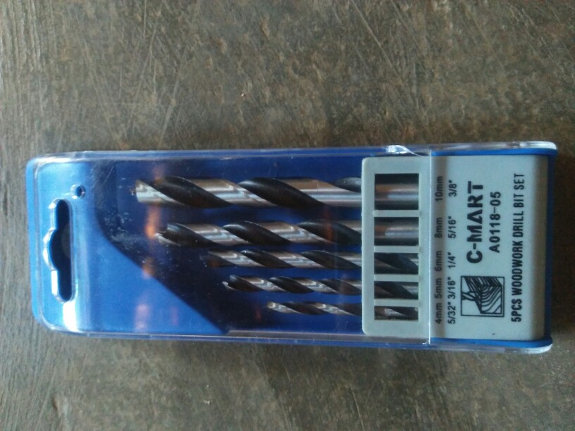 Cmart Mata Bor Kayu Set 5 Pcs Wood Drill Bit Bosch