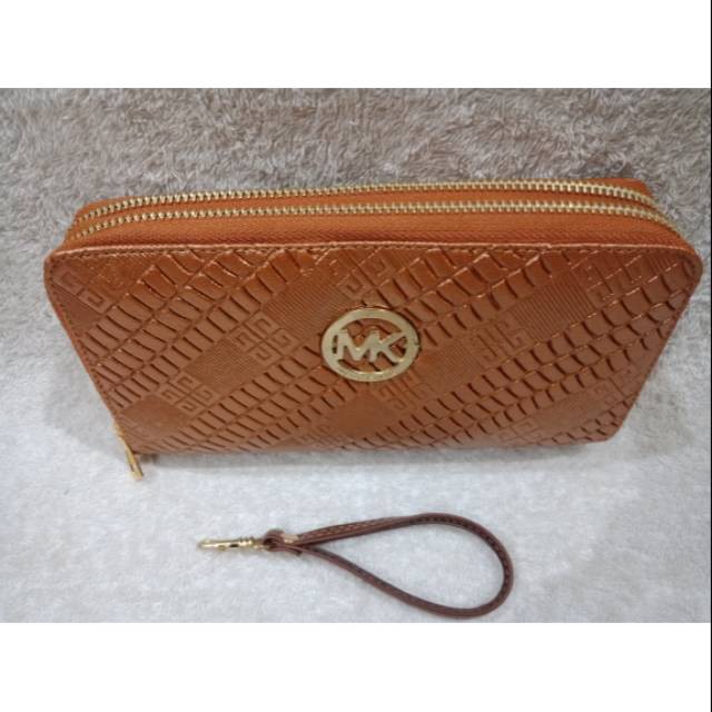 Promo Dompet wanita michael kors panjang gold Murah