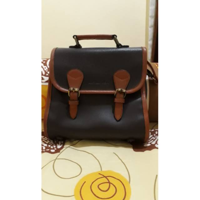 Tas slempang planet ocean preloved