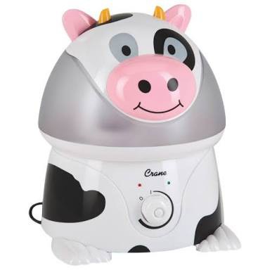 Crane Ultrasonic Cool Mist Humidifier - Cow