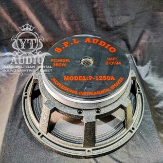 SPEAKER KOMPONEN 12 INCH P1250A SPL AUDIO ORIGINAL