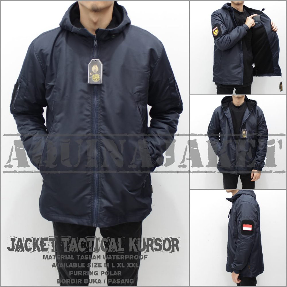 TERKEREN ORIGINAL JAKET TAD BRAVO TACTICAL COLOR ARMY DAN HITAM Jaket Kekinian