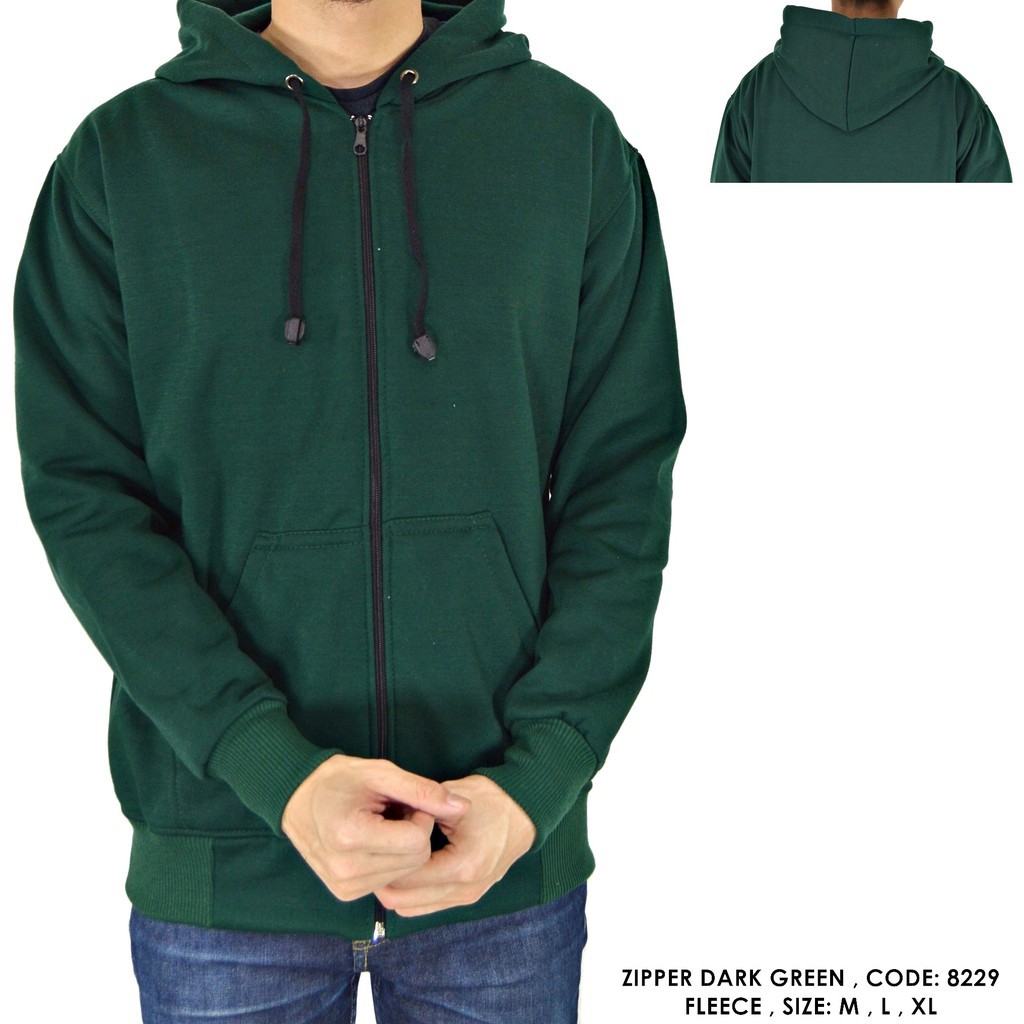 HOODIETRENDING JAKET HOODIE ZIPPER POLOS SIZE M-XXL UNISEX (PRIA/WANITA) polosqu.id