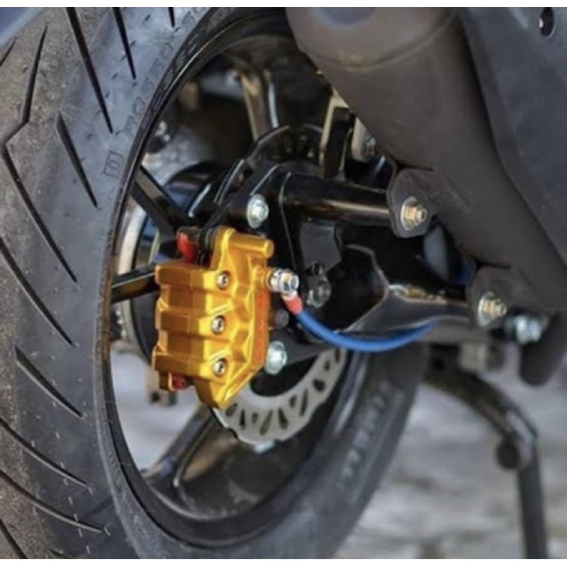 adaptor cakram belakang yamaha aerox 155vv dan yamaha lexi