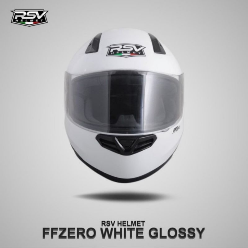 Helm RSV FFZERO White Glossy