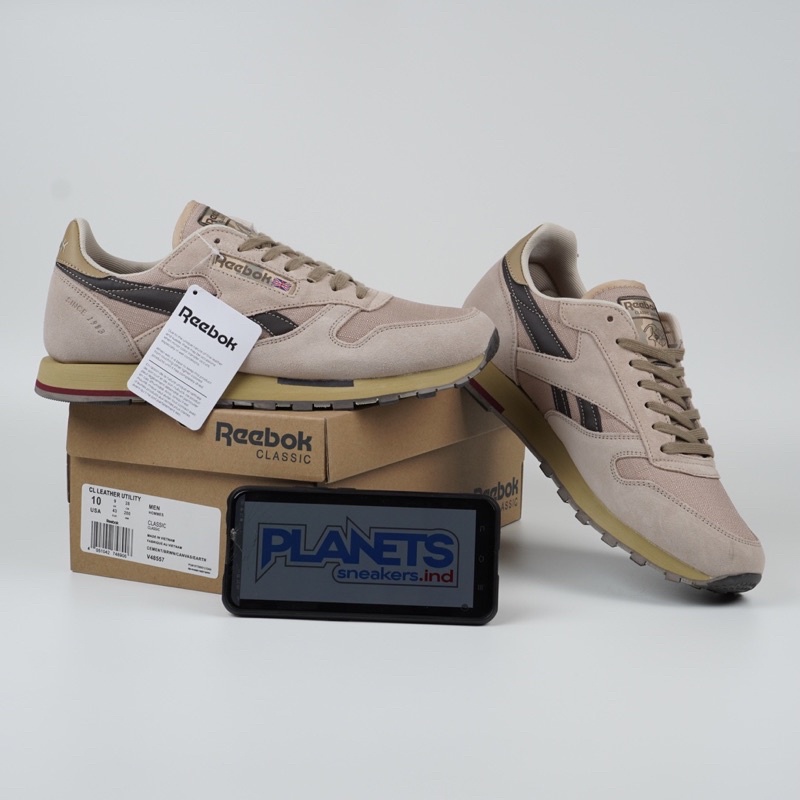 Sepatu Reebok Classic Utility Brown Green