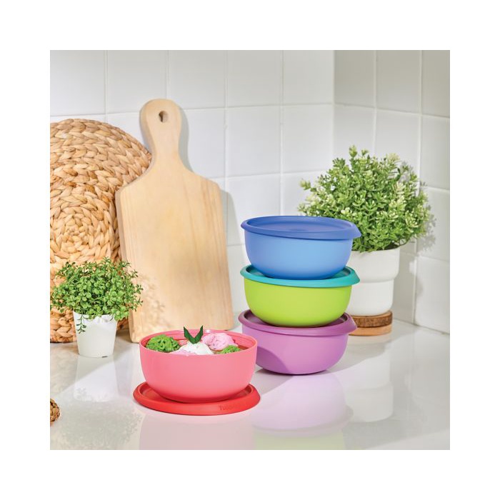Vivid bowl tupperware