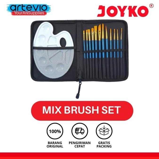 

TERBARU Art Brush Set Alat Lukis Kuas Cat Air Minyak Acrylic Joyko BRS-7/CAT AKRILIK SET/CAT AKRILIK SET 24 WARNA/CAT AKRILIK PASTEL/CAT AIR/CAT AIR LUKIS SET/CAT AIR GIOTTO/KUAS LUKIS 1 SET/KUAS LUKIS KECIL/KUAS LUKIS LENGKAP/KANVAS LUKIS/KANVAS LUKIS