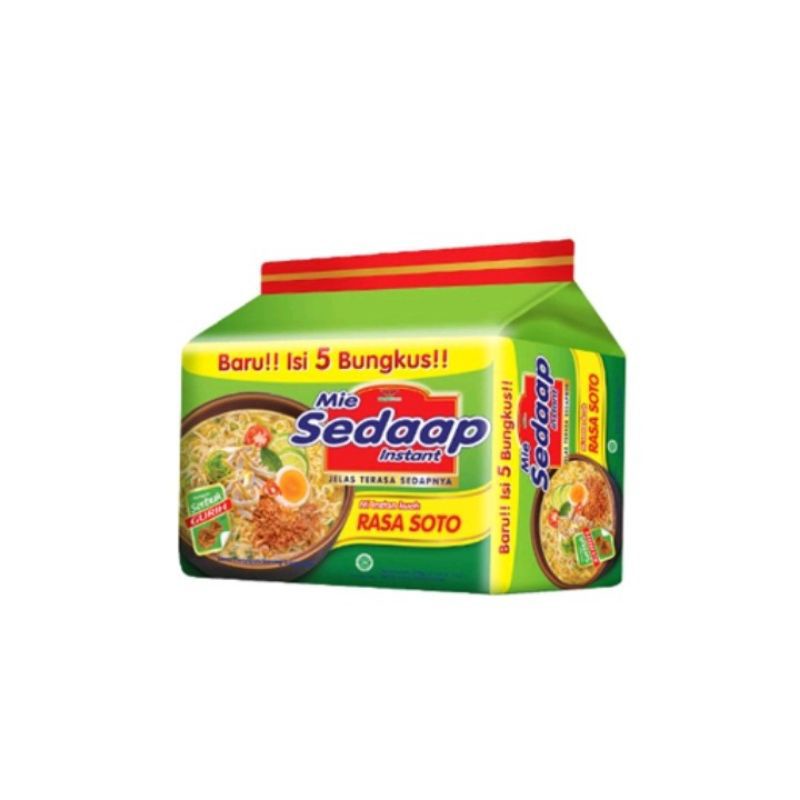 MIE SEDAP RASA SOTO ISI 5 PCS