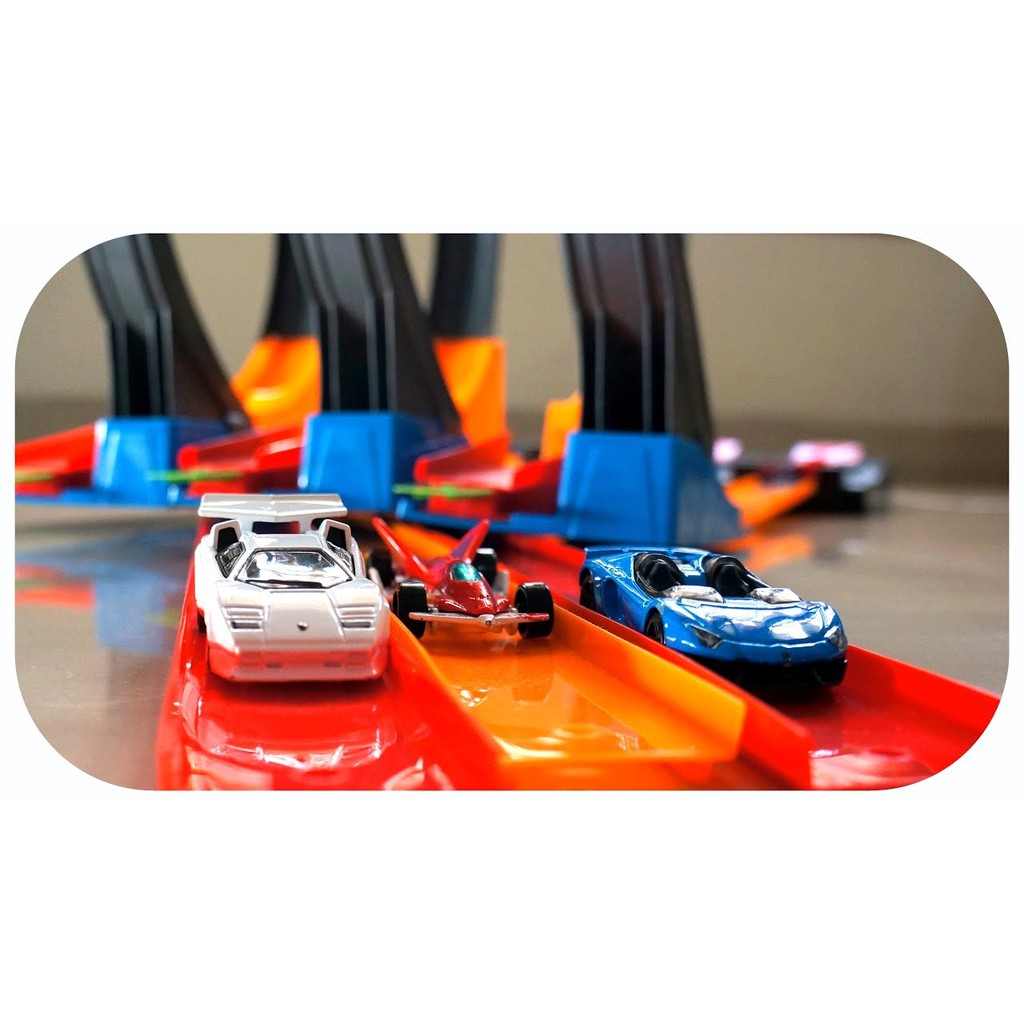Hotwheels Track Halilintar 2 Jalur dan 3 jalur Track Hot Wheels Car / 3 LAYER SLIDING TRACK PARKIRAN