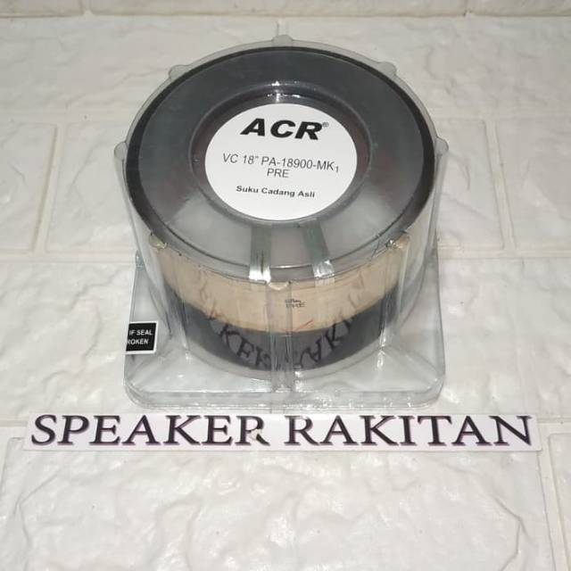 Voice Coil Speaker ACR 18 inch PA-18900 MK1 Premier ORIGINAL