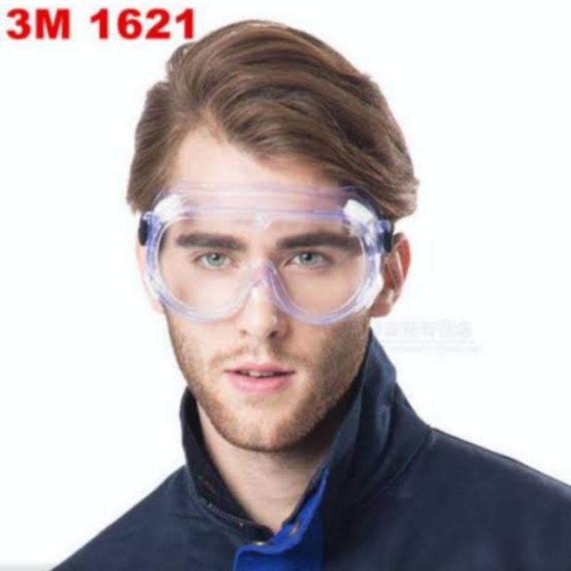 Safety goggle 3M 1621/ Kacamata Pelindung/ APD