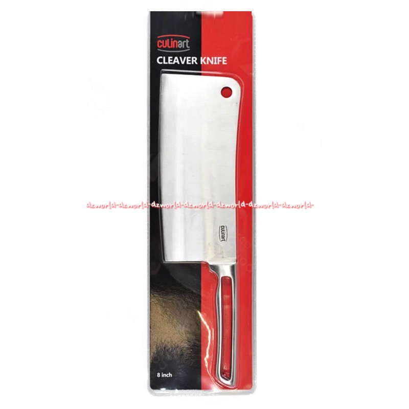 Culinart Beef Knife 20cm Pisau Daging Besar Stainless Steel Minimalis Culin art Tangkai Besi Kulin