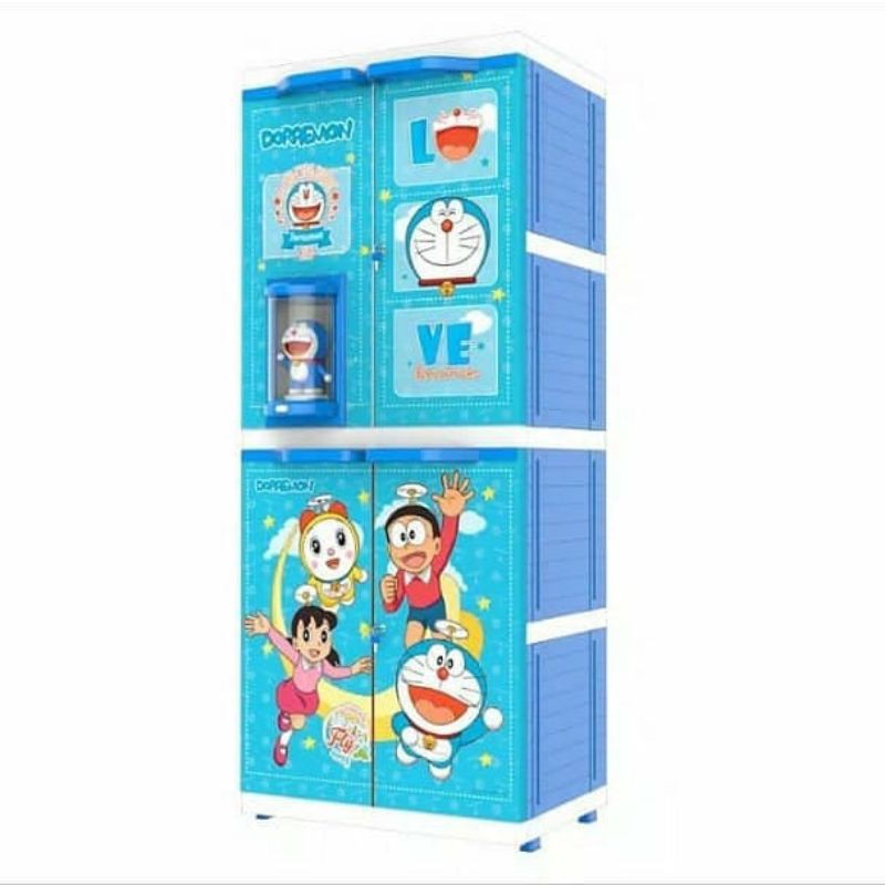 lemari plastik doraemon naiba