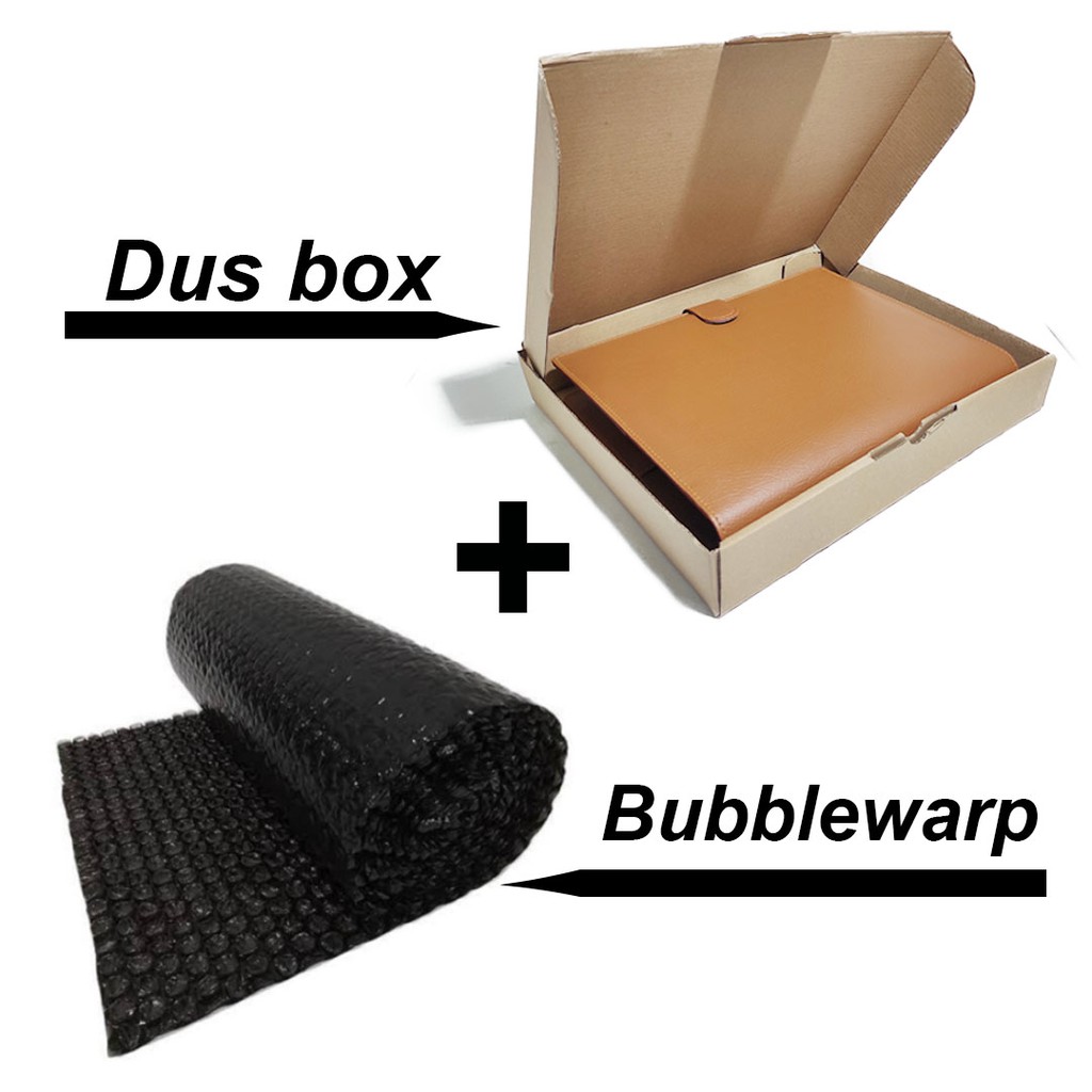 

Bubble wrap + Dus box