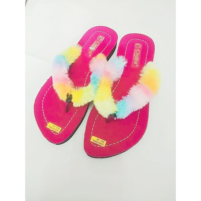 sandal japit murah wanita wedges terbaru