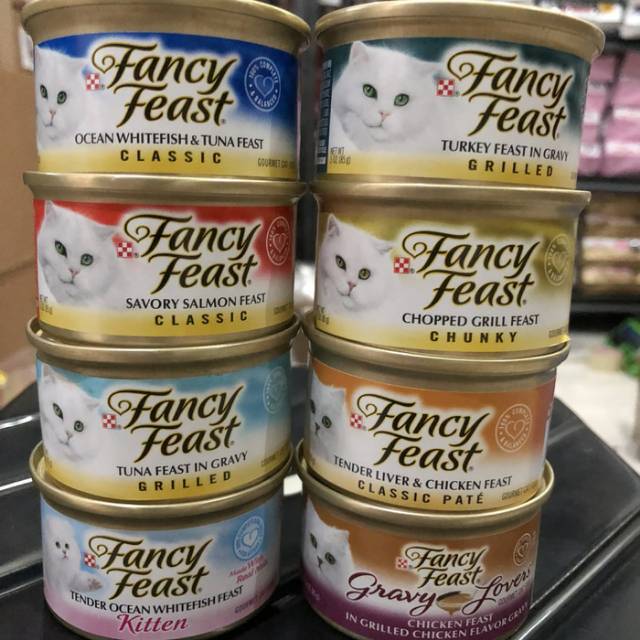 Makanan Kucing FANCY FEAST 85 Gram All varian makanan basah kucing