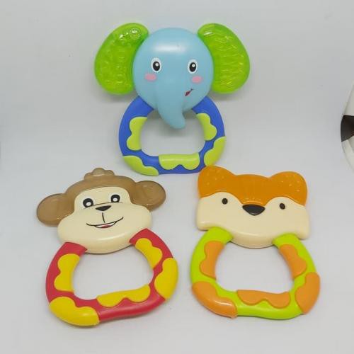 LUSTY BUNNY WATER FILLED TEETHER / GIGITAN BAYI ADT8001-3  Varian  Elephant Monkey Fox  Teether dide