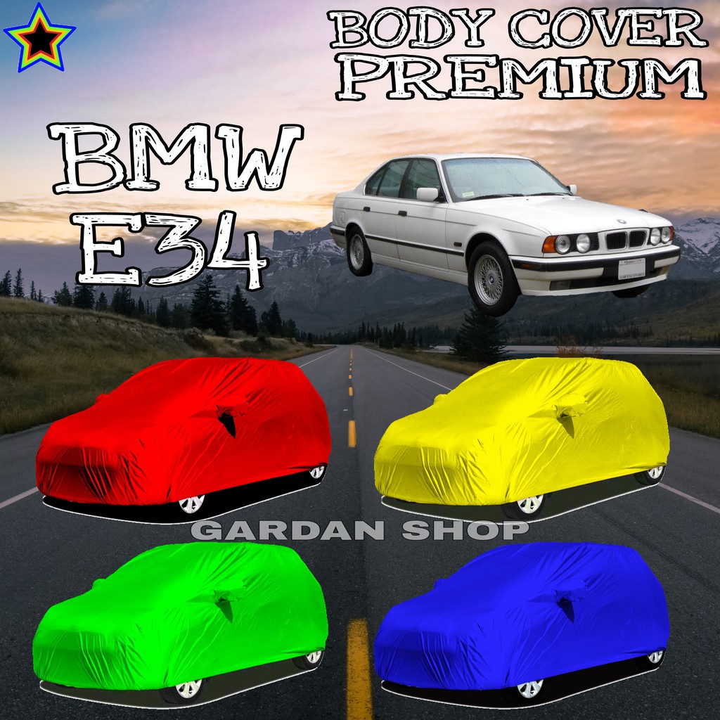 Sarung Mobil BMW E34 Polos WARNA Body Cover Bmw PREMIUM