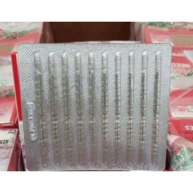 jarum akupuntur 1 cun. ukuran 0,25x 25mm