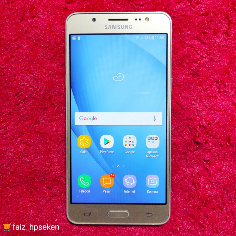 Samsung Galaxy J5 2016 (4G) NFC Layar Super Amoled Ram 2/16 Hp Second Murah