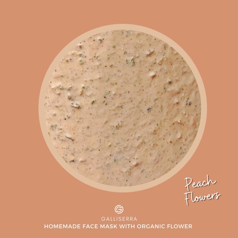 GALLISERRA MASKER BUNGA PERSIK / PEACH FLOWERS MASK