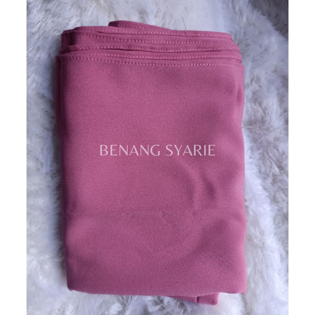 Jilbab Pashmina Panjang 200 x 75 Diamond /  Pashmina Sabyan 2 Meter Panjang Premium ukuran Jumbo / Pahmina Sabyan Premium-Dusty Pink