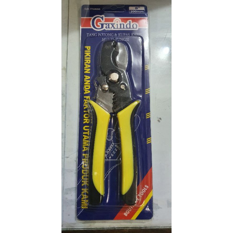 Tang potong & kupas kabel gaxindo