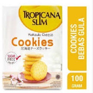 

Tropicana Slim Sugar Free Hokkaido Cheese Cookies [100 g]