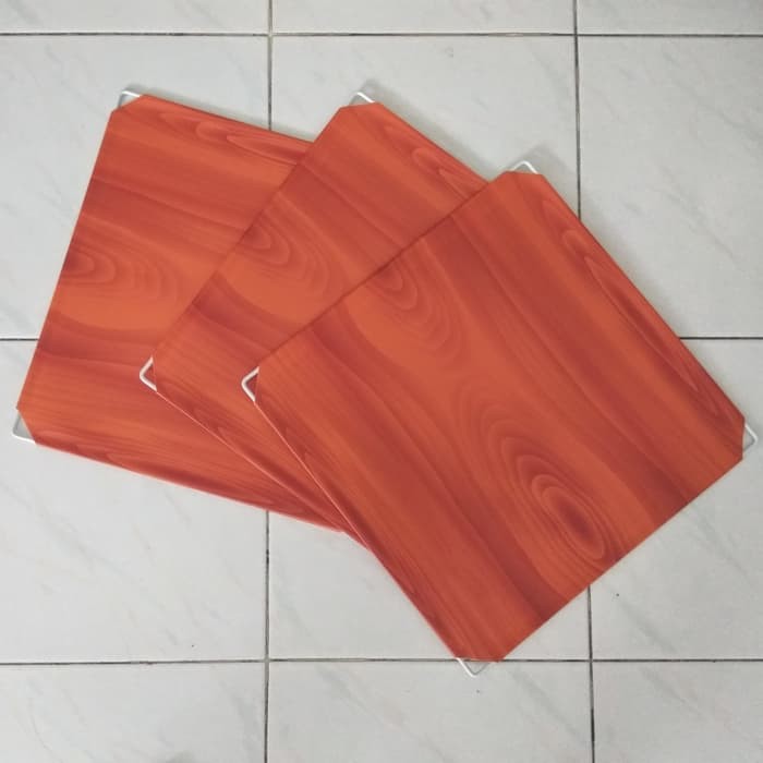 41-4 Rak 6 Susun Motif Kayu ( baju sandal sepatu anak mainan handuk )