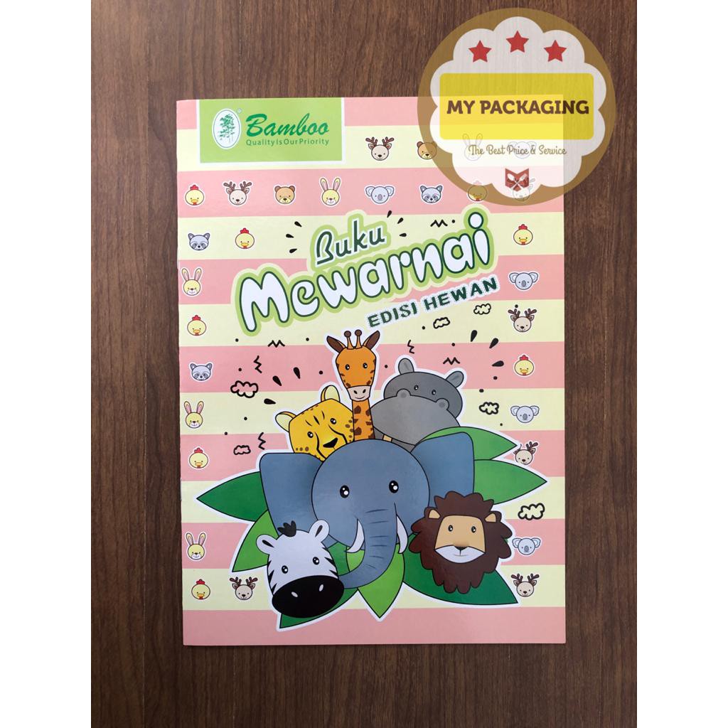 Buku Mewarnai dan Berhitung (4 edisi buku)