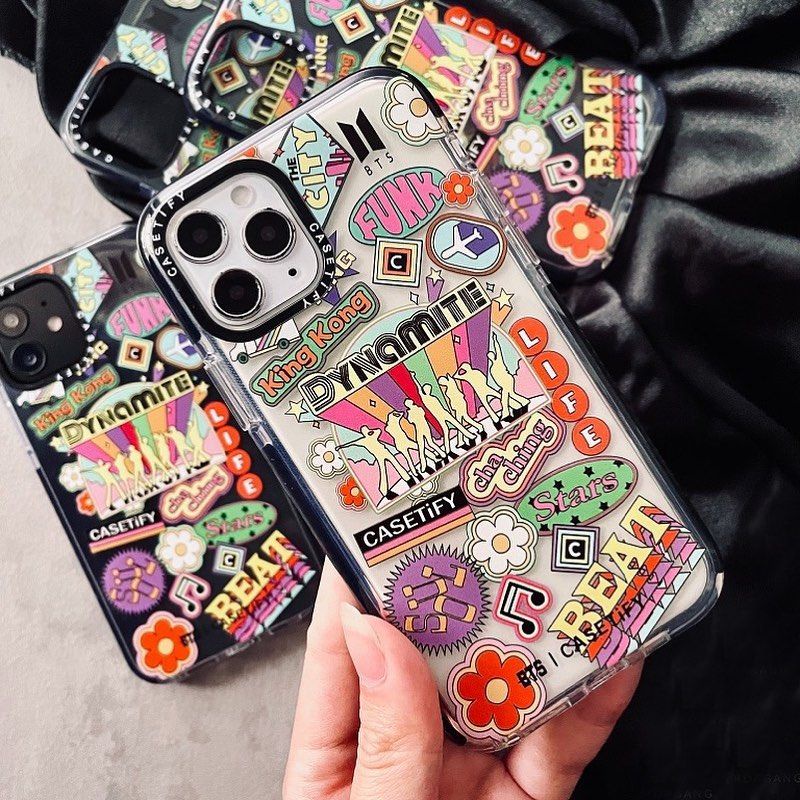 DYNAMITE BTS X CASETIFY FOR IPHONE 7 - 12 PROMAX