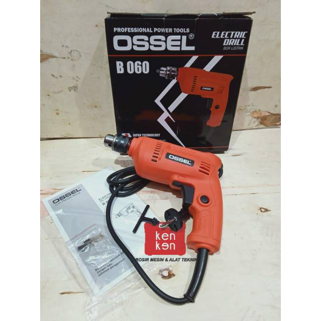 Bor Listrik 10mm Ossel Bor Besi Listrik 10mm BT060 Ossel